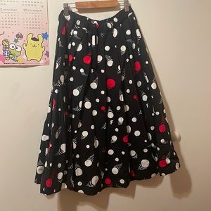 Comme des garçon black skirt size xs